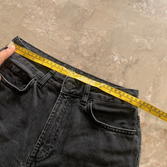 Urban outfitters BDG high waisted mom‎ jean washed black denim size 25 - Picture 10 of 12